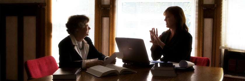 Photo of attorneys Karen L. Tarrant and Melanie A. Liska